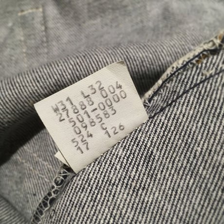 1980's Levi's 501 Denim Pants