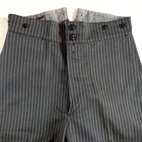 1930's〜 Le Favori Cotton Trousers Deadstock