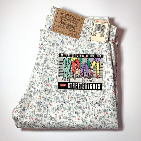 1980's Levi's 505 STREETBRIGHTS Pants Deadstock