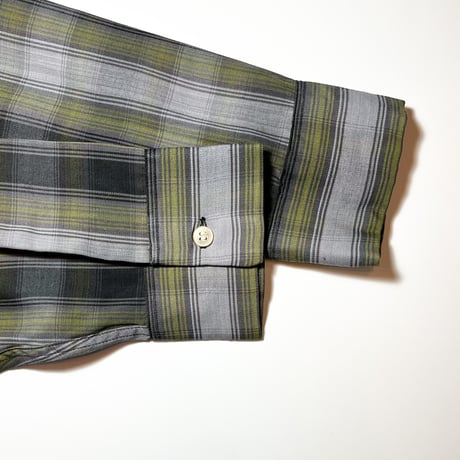 1960's CREASE RESISTANT Rayon L/S Shirt