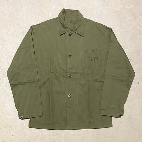 1940's US.NAVY N-3 Herringbone Jacket Deadstock