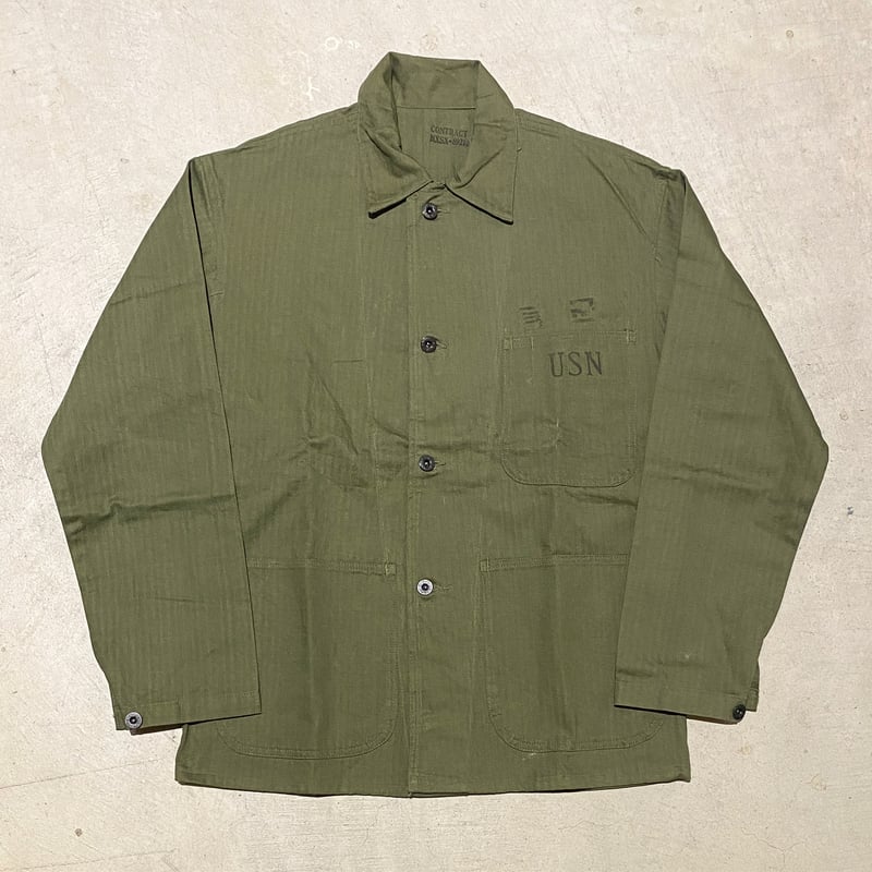 1940's US.NAVY N-3 Herringbone Jacket Deadstock 1940's US.NAVY N-3 Herringbone Jacket Deadstock