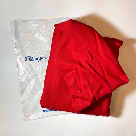 1980's LANDS' END×Champion Reverse Weave Sweat Parka Deadstock