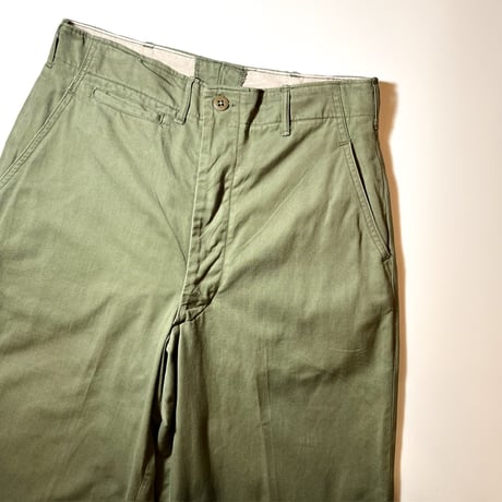 1940's US.NAVY M-43 Cotton Twill Trousers