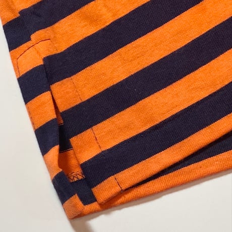 1990's LANDS' END Border Tee Deadstock