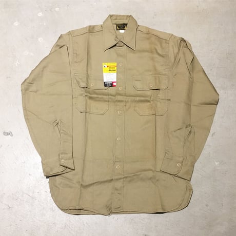 1960's WASHINGTON DEE CEE L/S Work Shirt Deadstock