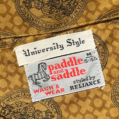 1960's Paddle&Saddle L/S Shirt Deadstock