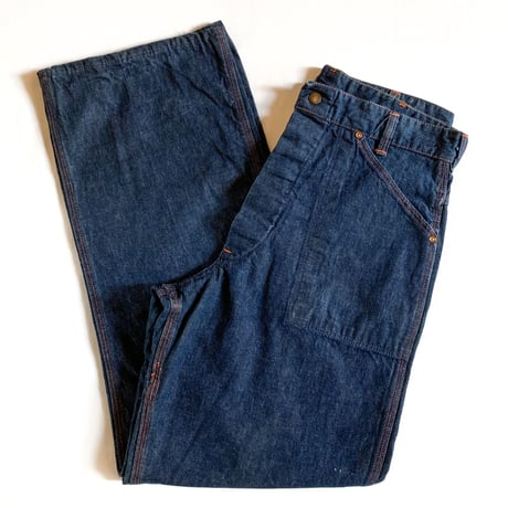 1940's Unknown Denim Painter Pants