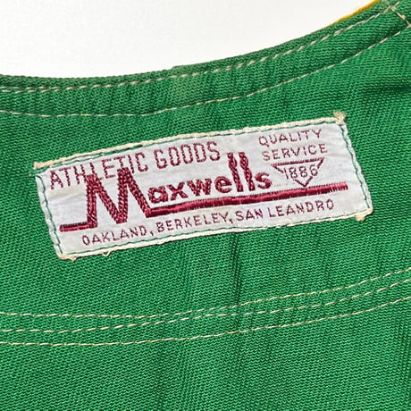 1960's Maxwells Baseball S/S Shirt