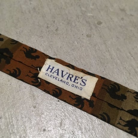 1960's Rooster Cotton Necktie