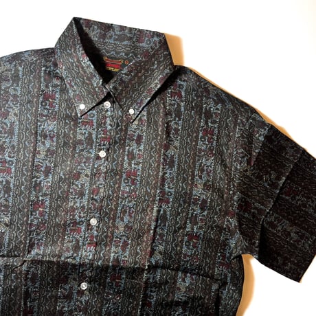 1960's NATIONAL SHIRT SHOP S/S Shirt Deadstock