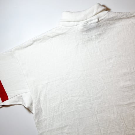 1980's THATCHER&CROSS Rugger Turtleneck L/S Tee Deadstock