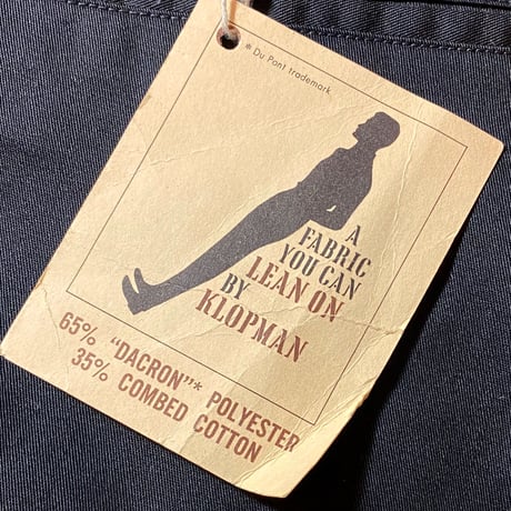 1960's KORATRON Tapered Pants Deadstock