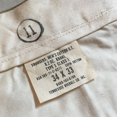 1970's US.ARMY Chino Trousers Deadstock