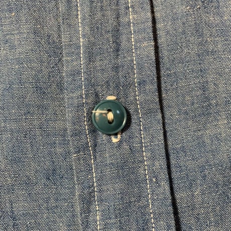 1940〜50's US.NAVY Chambray L/S Shirt