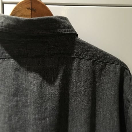 1940's Pioneer Black Chambray L/S Shirt