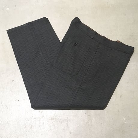 1940's〜 LE MONT ST MICHEL Stipe Trousers Deadstock