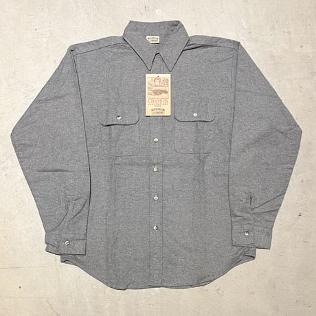 1980's FIVE BROTHER Chamois Cloth L/S Shirt Deadstock