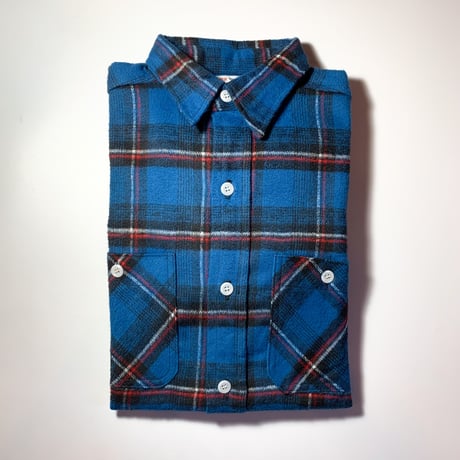 1950〜60's Winter King Heavy Flannel L/S Shirt Deadstock