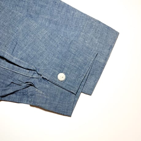 1950's Unknown Chambray L/S Shirt Deadstock