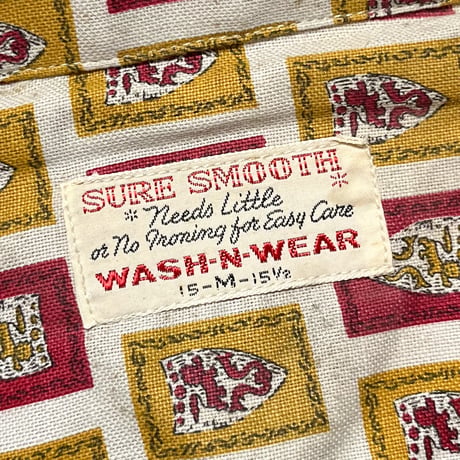 1960's SURE SMOOTH S/S Shirt Deadstock