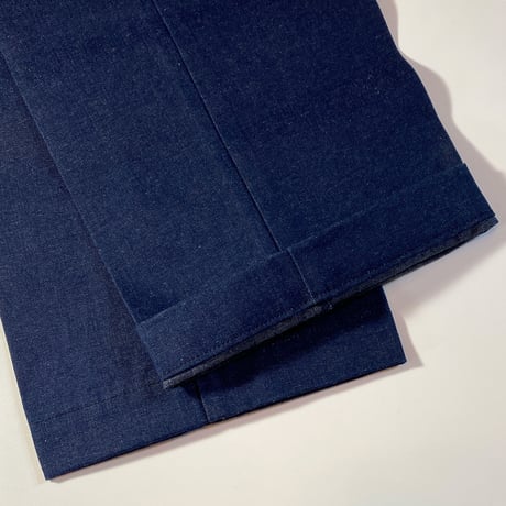 1970's Unknown Denim Chino Trousers Deadstock