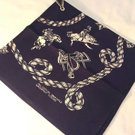 1960's WASHFAST COLORS Bandana Deadstock