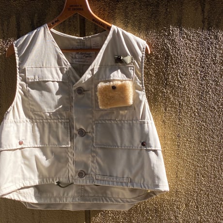 1960's Duxbak Poplin Fishing Vest Deadstock