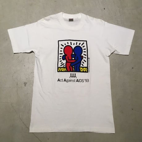 1990's Keith Haring Printed Tee Deadstock