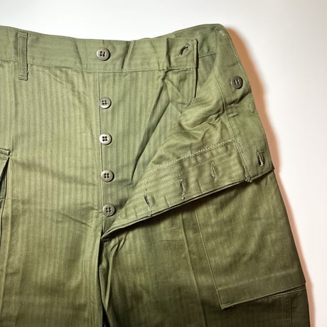 1940's US.ARMY M-43 Herringbone Trousers Deadstock