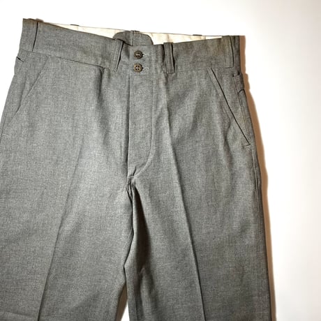 1930's LOEB'S Cotton&Wool Trousers Deadstock
