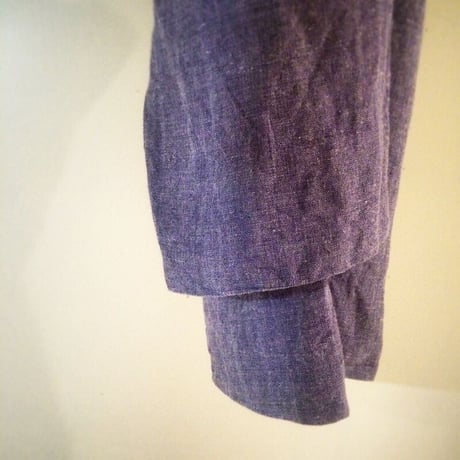 1950's French Navy Linen Trousers