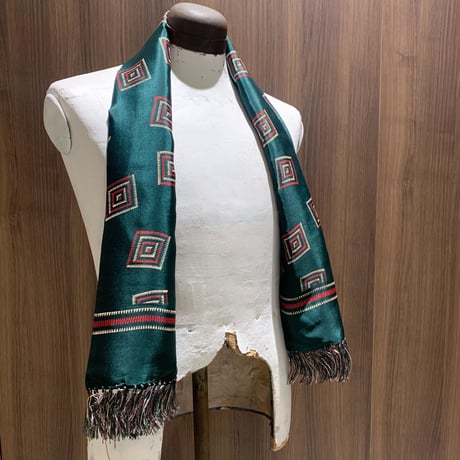 1950's Unknown Rayon Scarf