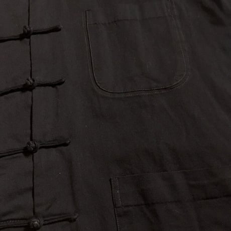 1970's Rose China Jacket Black