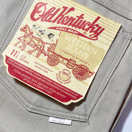 1960's Old Kentucky Tapered Pants Deadstock