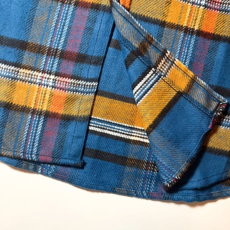 1970's BIG MIKE Heavy Flannel L/S Shirt Deadstock