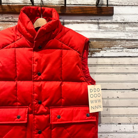 1980's Carson Pirie Scott Down Vest Deadstock