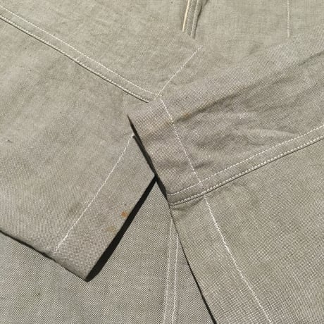 1930〜40's US.ARMY Oxford Pajama L/S Shirt