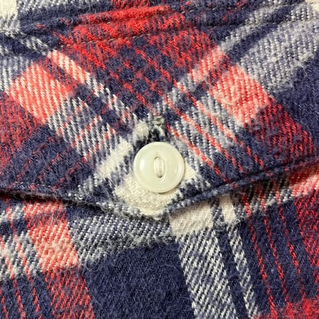 1950's WINTER WEAR Heavy Flannel L/S Shirt