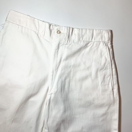 1960's US.NAVAL ACADEMY White Trousers