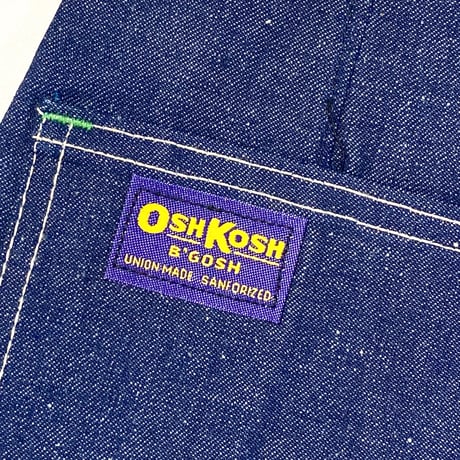 1960's OSHKOSH Denim Painter Pants Deadstock