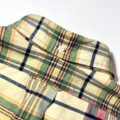 1960's WREN LTD. Indian Madras L/S Shirt