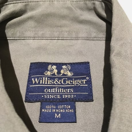 1990's Willis&Geiger Safari L/S Shirt