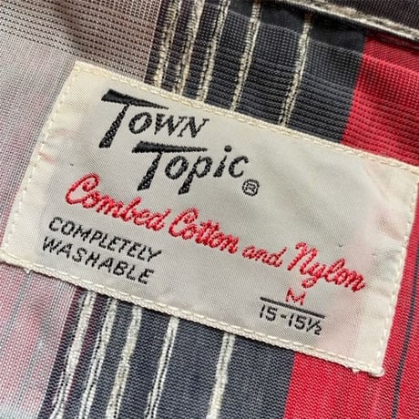 1950's〜 TOWN TOPIC S/S Shirt Deadstock