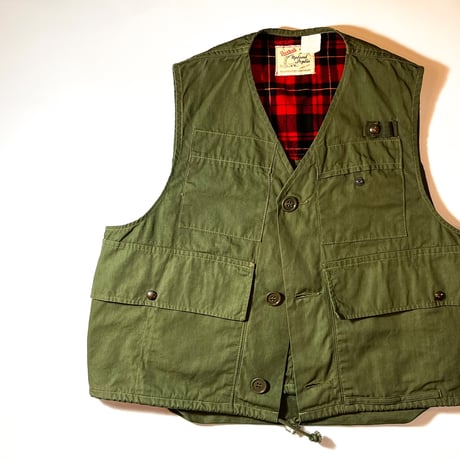 1960's Duxbak Poplin Fishing Vest