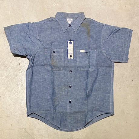 1950〜60's Sears Chambray S/S Shirt Deadstock