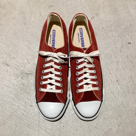 1990's CONVERSE ALL STAR Suede Low Deadstock