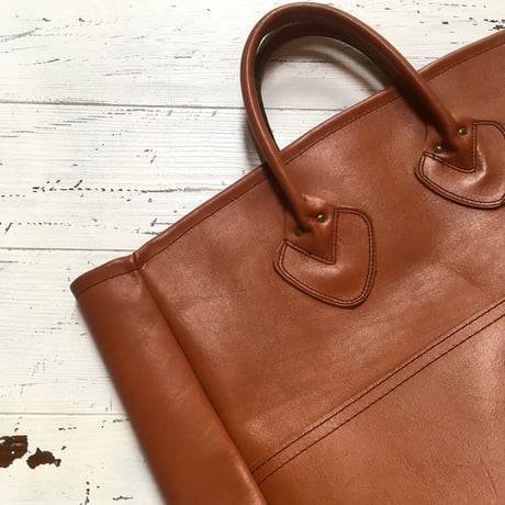 1980's L.L.Bean Leather Tote Bag