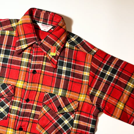 1970's FROSTPROOF Heavy Flannel L/S Shirt Deadstock