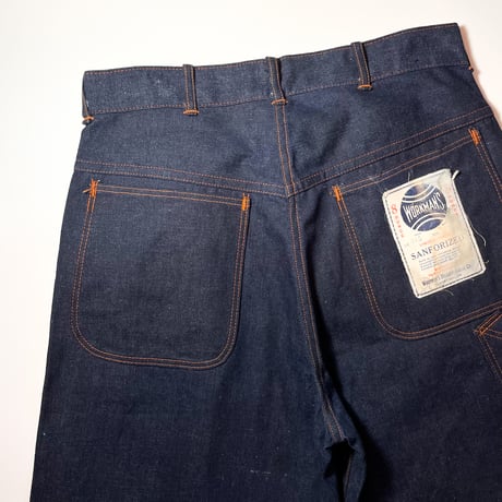 1950's WORKMAN'S Denim Painter Pants